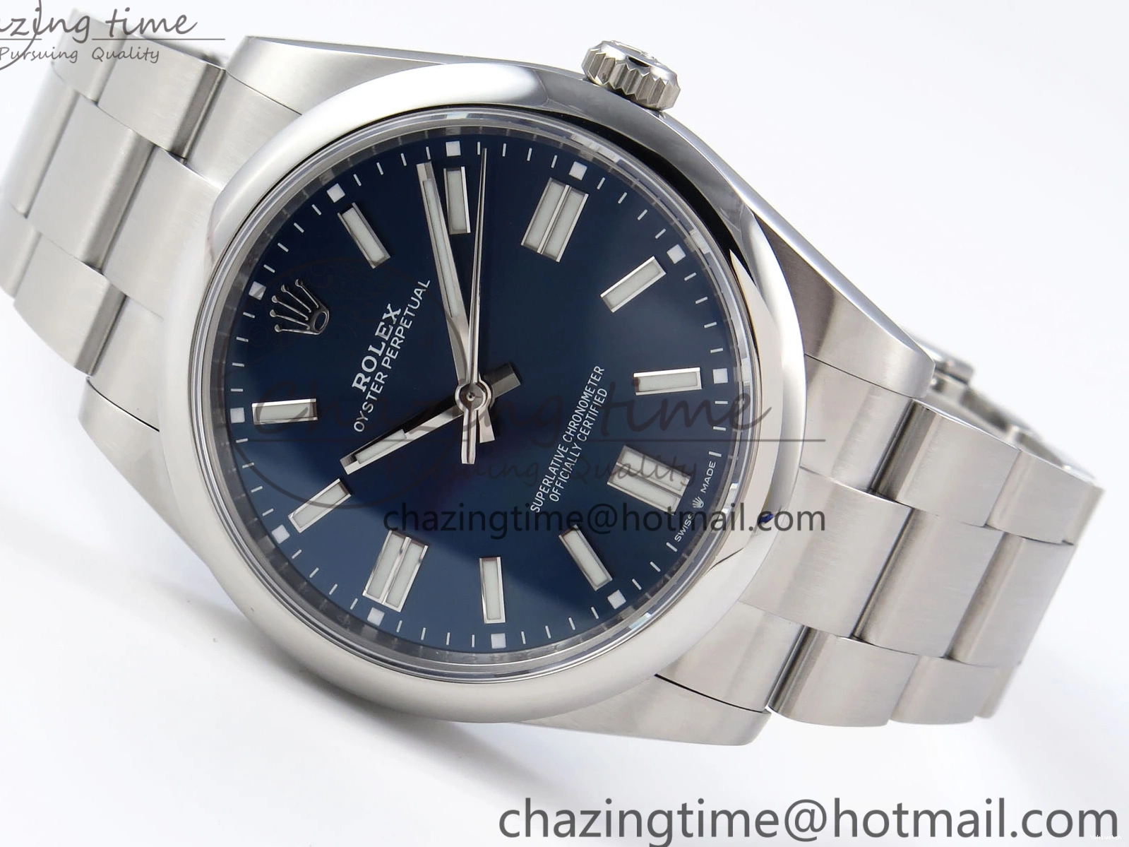EDITION VS3235 BLUE VSF STEEL PERPETUAL 41MM 124300 904L OYSTER 1:1 BEST DIAL 0410